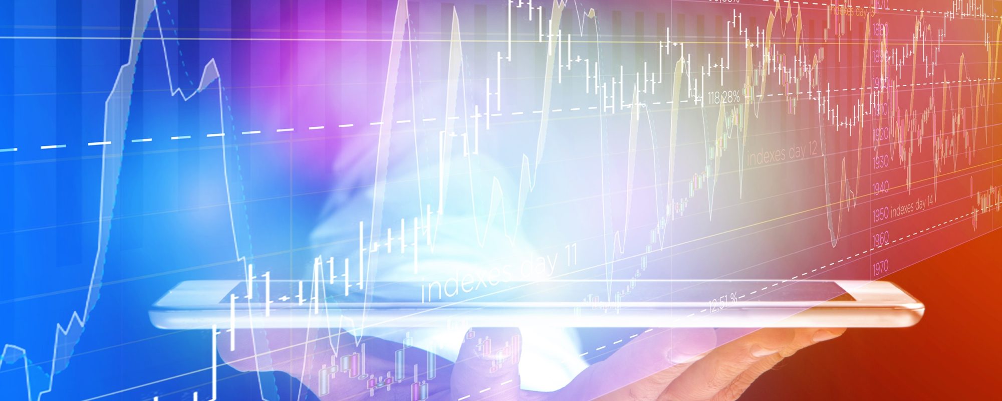 Stock exchange trading data information going out the tablet of a businessman – Financial concept View of a Stock exchange trading data information going out the tablet of a businessman - Financial concept
